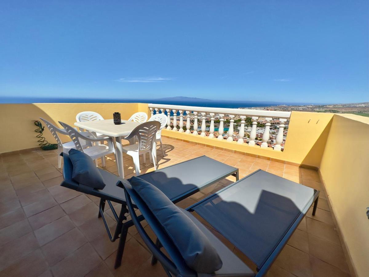 Penthouse With Ocean Views - Torviscas Daire Costa Adeje Dış mekan fotoğraf